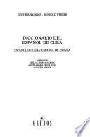 Diccionario del español de Cuba