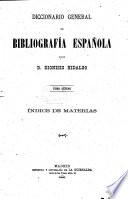 Diccionario general de bibliografía española