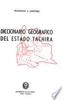 Diccionario geográfico del Estado Táchira