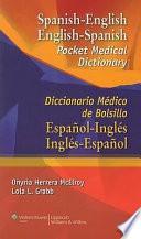 Diccionario Médico de Bolsillo Español-inglés Inglés-español