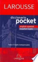 Diccionario Pocket English-Spanish, español-inglés
