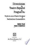 Direcciones de teatro español de posguerra