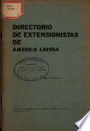 Directorio de Extensionistas de America Latina