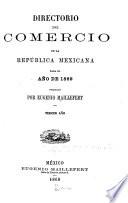 Directorio del comercio de la República Mexicana para el año 1869