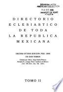 Directorio eclesiástico de toda la República Mexicana