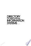 Directory of United Nations Information Systems