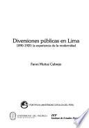Diversiones públicas en Lima