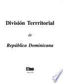 División territorial de República Dominicana