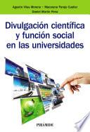 Divulgación científica y función social en las universidades