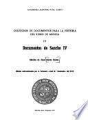 Documentos de Sancho IV
