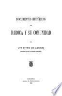 Documentos históricos de Daroca y su comunidad. Sección 1.