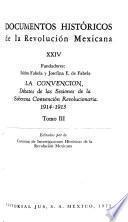 Documentos históricos de la Revolución Mexicana