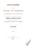 Documentos para los anales de Venezuela: Primero período, 1829-1830