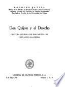 Don Quijote y el derecho