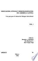 Educación, etnias y descolonización en América Latina