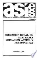 Educación rural en Guatemala