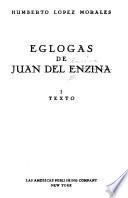 Eglogas de Juan del Enzina: Texto