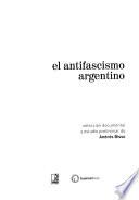 El antifascismo argentino
