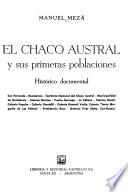 El Chaco austral y sus primeras poblaciones