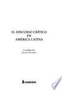 El discurso crítico en América Latina