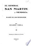 El general San Martín y Mendoza