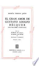 El gran amor de Gustavo Adolfo Bécquer