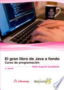 El gran libro de Java a Fondo 4a Ed.