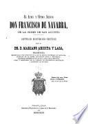 El Ilmo. y Rvmo. Señor Don Francisco de Navarra, de la orden de San Agustín