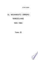 El movimiento obrero venezolano: 1945-1980