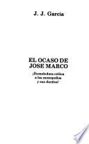 El ocaso de José Marco