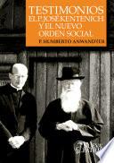 El padre Kentenich y el nuevo orden social