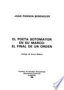 El poeta Sotomayor en su marco