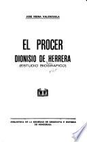 El prócer Dionisio de Herrera