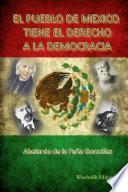 El pueblo de MÃ©xico tiene el derecho a la Democracia