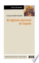 El régimen electoral de España