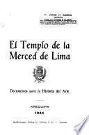 El templo de la Merced de Lima