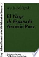 El Viage de España de Antonio Ponz