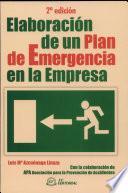 Elaboración de un plan de emergencia en la empresa. 2a edición