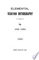Elemental Visayan Orthography