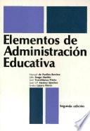 Elementos de administración educativa