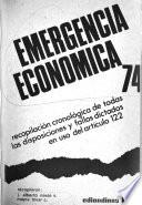 Emergencia económica, 74