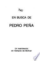 En busca de Pedro Peña