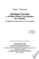 Enrique Gaviola y el Observatorio Astronómico de Córdoba