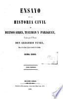 Ensayo de la historia civil de Buenos Aires, Tucumán y Paraguay