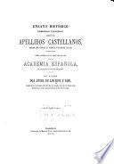 Ensayo histórico, etimológico y filológico sobre los apellidos castellanos, desde el siglo X hasta nuestra edad