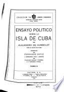 Ensayo político sobre la isla de Cuba