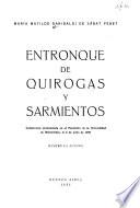 Entronque de Quirogas y Sarmientos