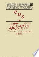 Eos, 1943 - Pan. Revista de literatura, 1945-1946