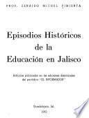 Episodios históricos de la educación en Jalisco