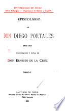 Epistolario de don Diego Portales, 1822-1833